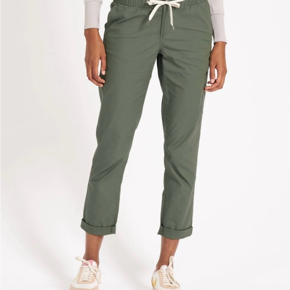 Vuori Army Green Ripstop Pants